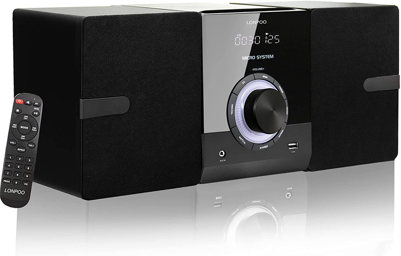 - Compact Micro Stereo System With Cd Player,