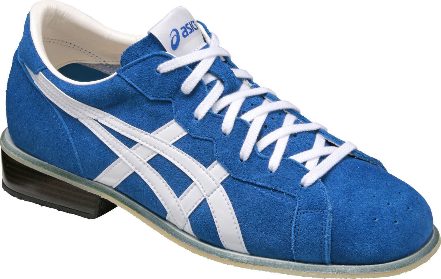 ASICS Weight Lifting Shoes 727 Blue / White Free Shipping ASICS Weight Lifting Shoes 727 Blue / White Free Shipping