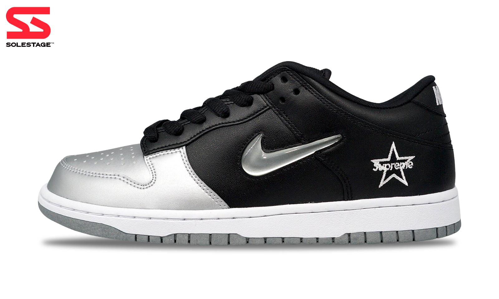 Nike Dunk SB Low x Supreme QS Metallic Silver 2019 (CK3480