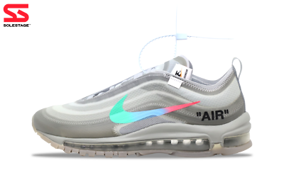 Nike Air Max 97 x OFF WHITE Menta 2018 AJ4585 101 Men s Size 8.5