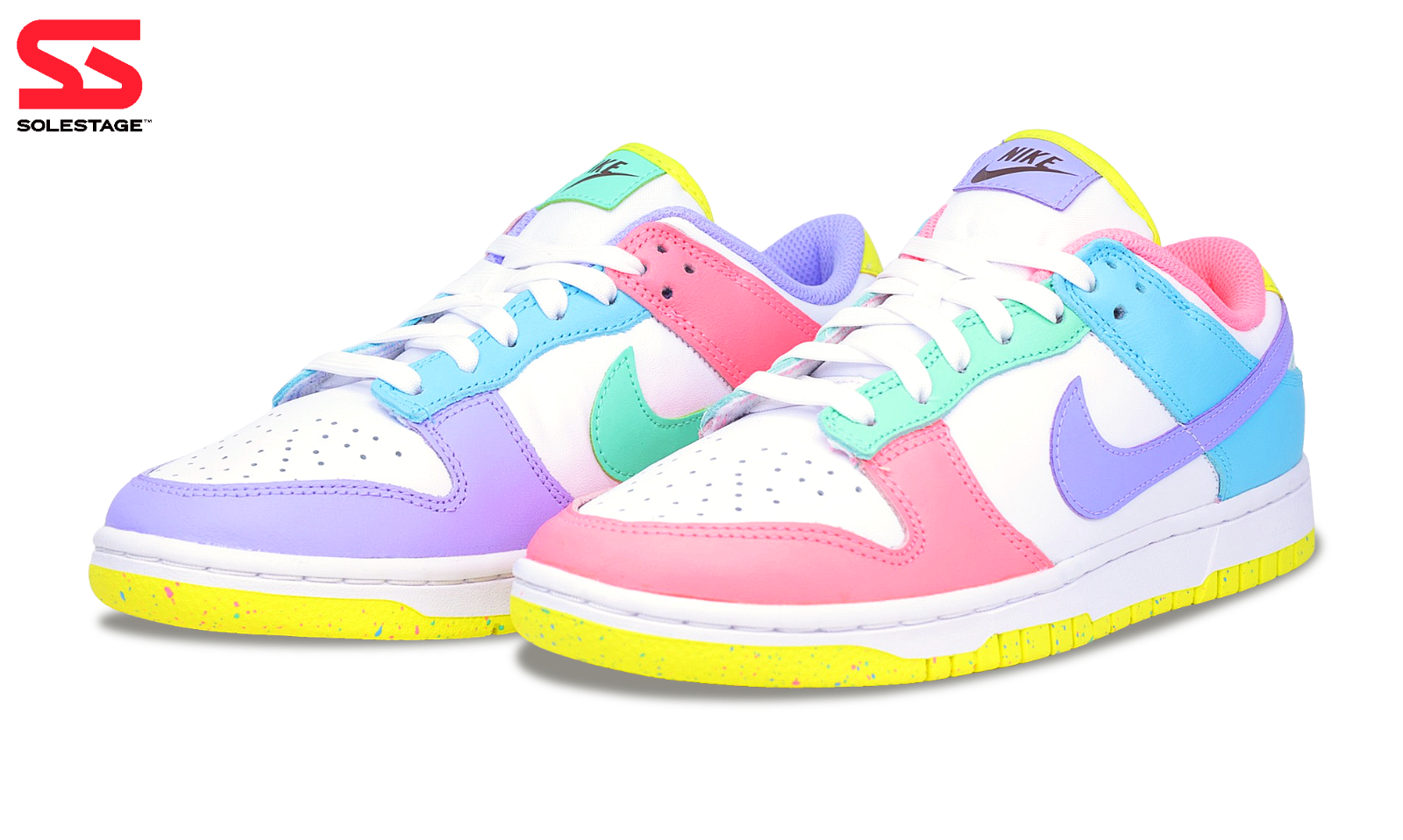 Pre-owned Nike Dunk Low Se Easter Candy 2021 (w) (dd1872-100) Women's Size 6w-8w In Pink