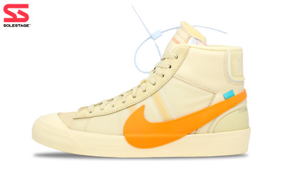 Nike Blazer Mid x OFF-WHITE All Hallows Eve 2018 (AA3832-700) Men's Size 4-13