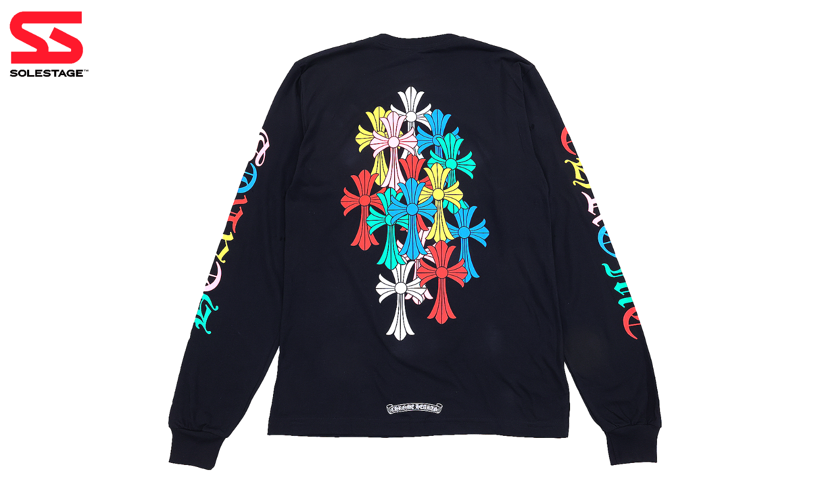 Chrome Hearts Made In Hollywood Plus Cross L/S T-shirt Black Chrome Hearts Made In Hollywood Plus Cross L/S T-shirt Black