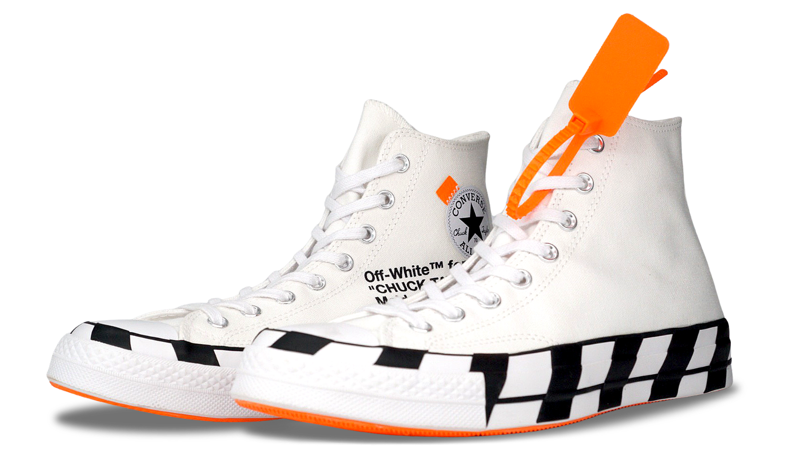 Pre-owned Converse Chuck Taylor All-star X Off-white 2018 (163862c) Men's Size 4-13