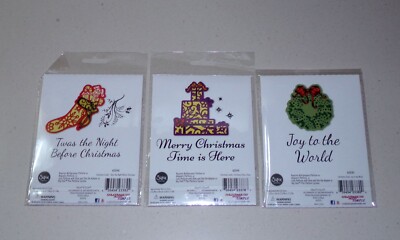 Christmas Die & Clear Stamp Lot - Simply Defined - 3 Packs