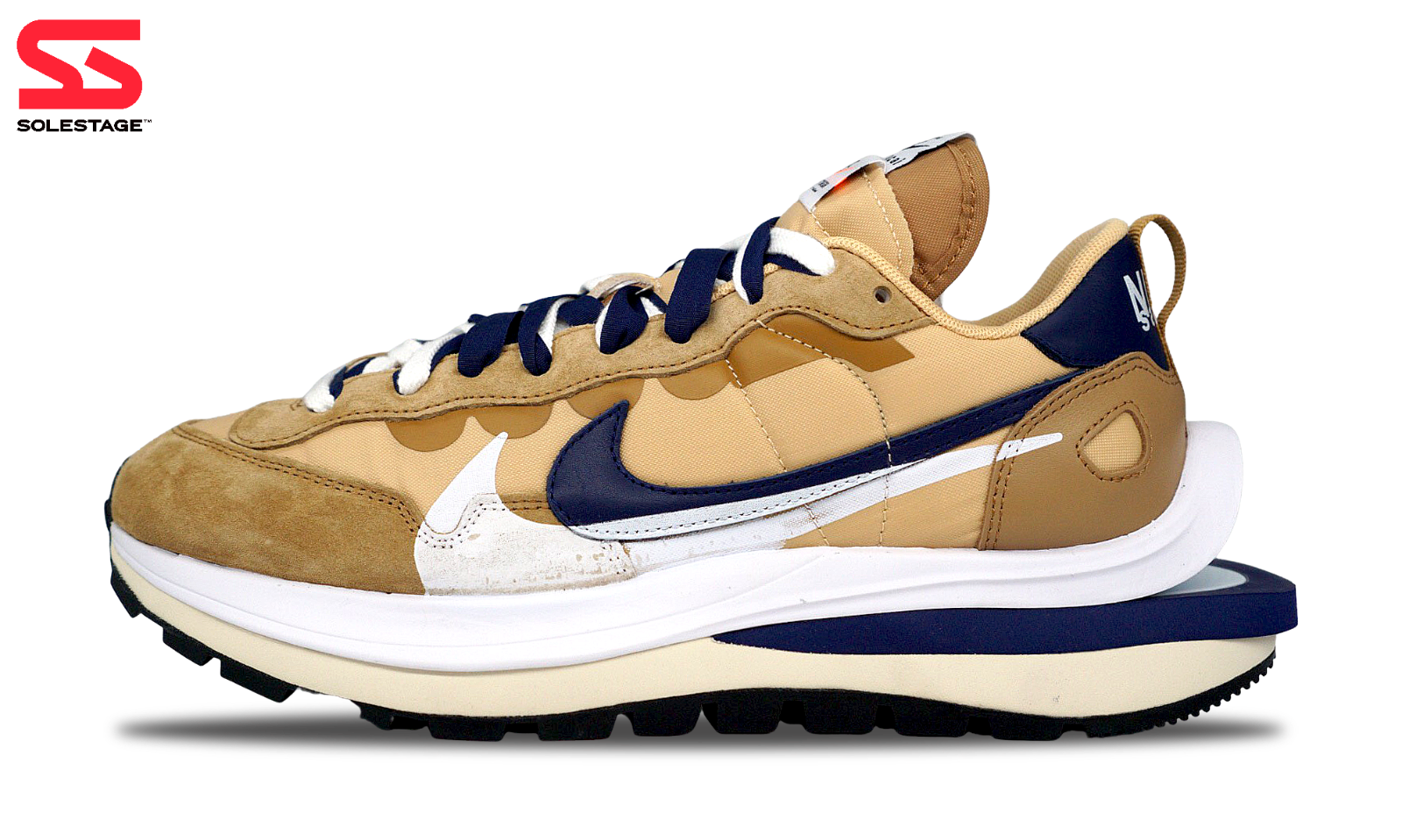 Nike Vaporwaffle x Sacai Sesame Blue Void (DD1875-200) Men's Nike Vaporwaffle x Sacai Sesame Blue Void (DD1875-200) Men's
