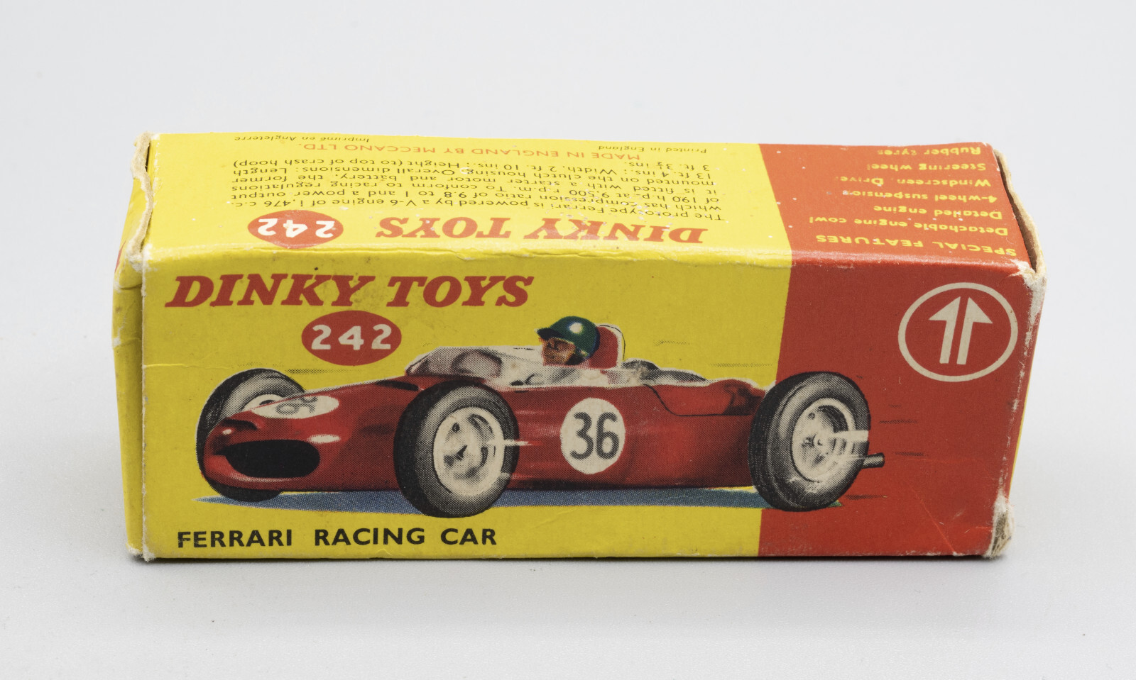 フェラーリ レーシングカー - ディンキートイズ #242 Dinky Toys 242 Ferrari Racing Car Box Only | eBay
