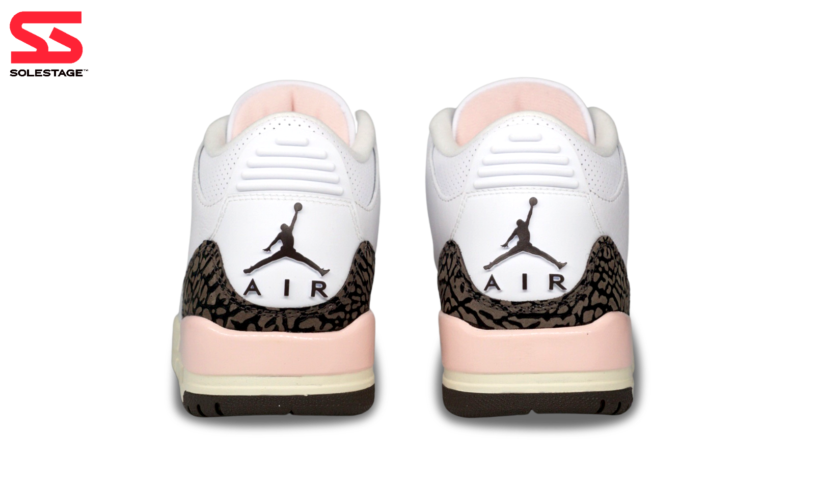 Pre-owned Jordan Nike  3 Retro Neapolitan 2022 (w) (ck9246-102) Women's Size 5-12 In White