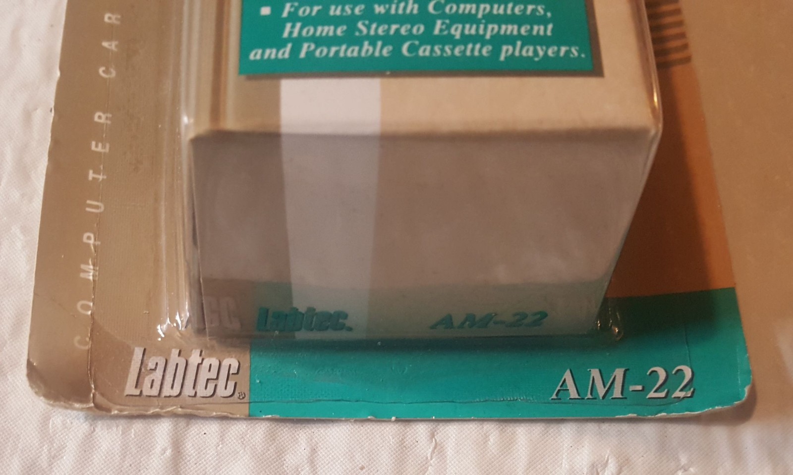 Labtec Deluxe Cassette Microphone  AM-22 New - Free Shipping