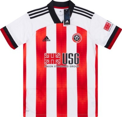 2020/21 Sheffield United Home Jersey Adidas Soccer Football Premier League NEW