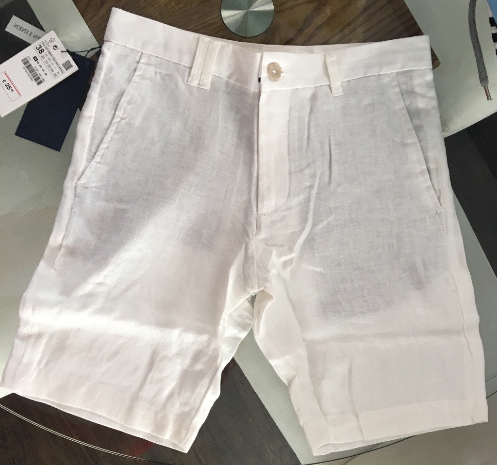 should i size up in zara shorts for men