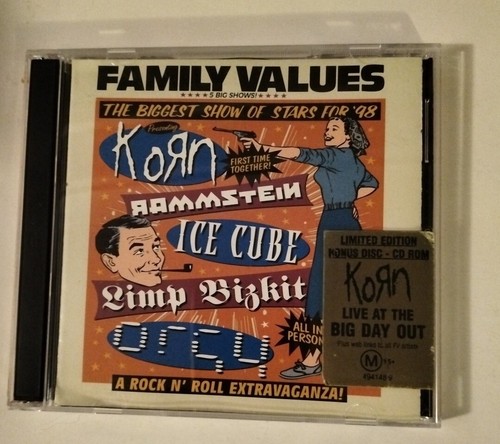 RARE - FAMILY VALUES TOUR '98 - 2CD Limited Edition | eBay