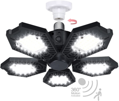 Motion detector cheap garage lights