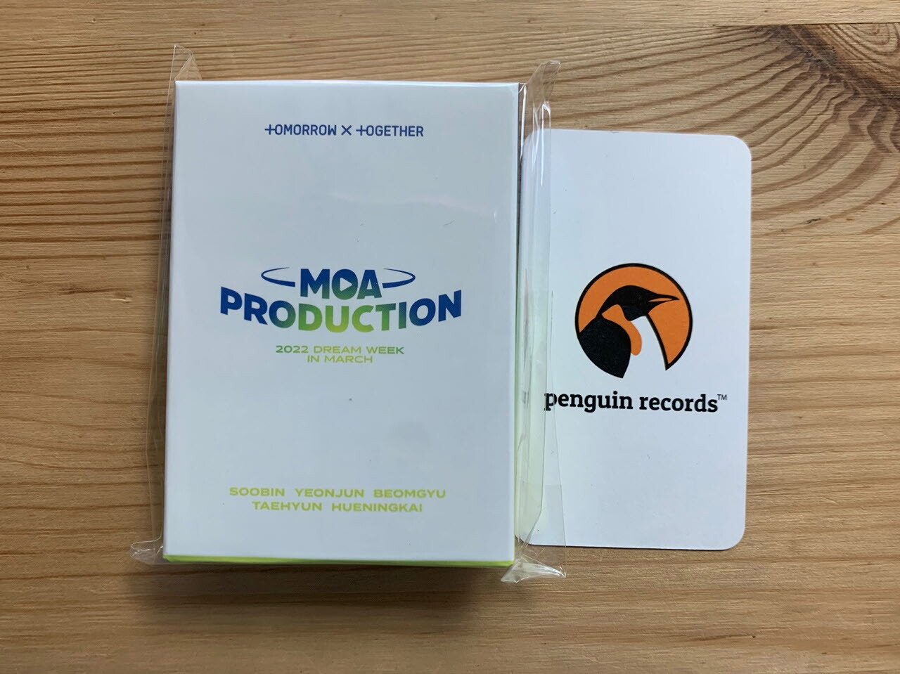 TXT 2022 DREAM WEEK IN MARCH MOA PRODUCTION EMPLOYEE ID CARD