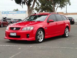 2009 Holden Commodore VE MY10 SV6 Red 6 Speed Automatic Sportswagon Braybrook Maribyrnong Area Preview
