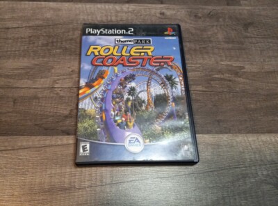 Theme Park Roller Coaster PlayStation 2 Complete Tested And Works Free Shipping 