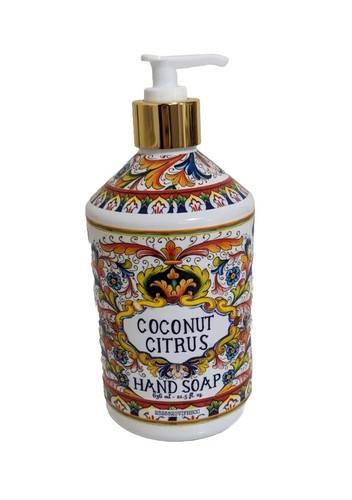 Villa Flora Hand Soap Coconut Citrus 21.5 Fl Oz