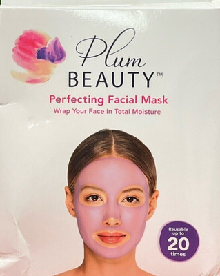 PLUM BEAUTY PERFECTING FACIAL MASK REUSABLE UP TO 20 TIMES NEW