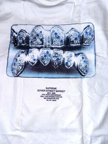 トップス Supreme DSM 20th Anniversary T-Shirt M New Supreme Taxi Driver Tee RED Large Box Logo bogo 20th