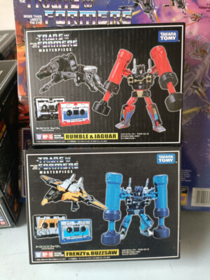 Transformation MP-15 MASTERPIECE RAVAGE RUMBLE JAGUAR MP-16 Frenzy Buzzsaw Toys