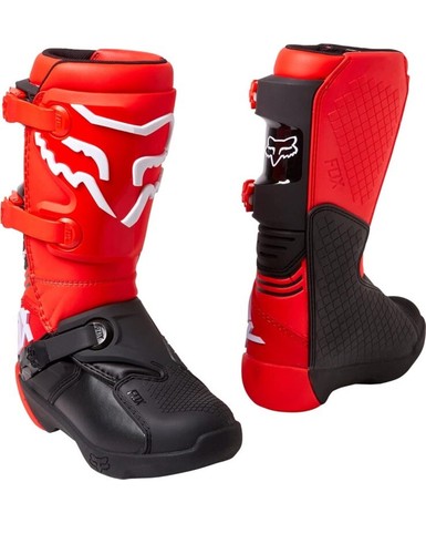 Fox Racing - Comp Boots - Flame Red - Sz M11 | eBay