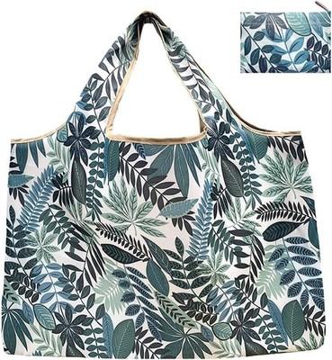 Large Foldable Shopping Tote Bag Water Resistant Shopping Tote Bag Reusable Eco