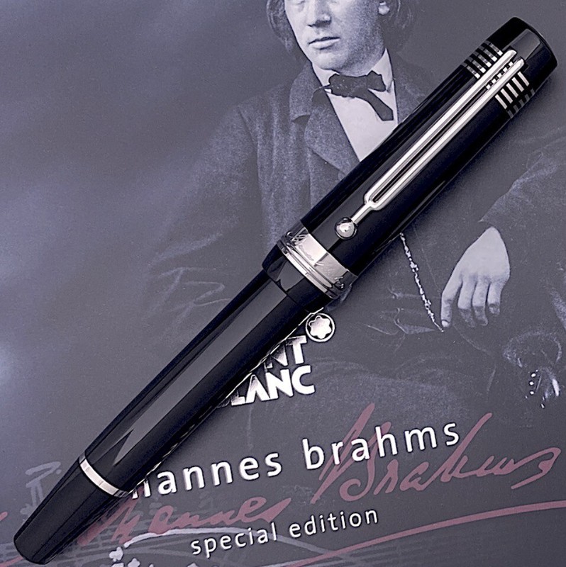 【未使用】MONT BLANC Johannes Brahms 特別版 MONTBLANC - Donation Pen - Johannes Brahms - Fountain Pen