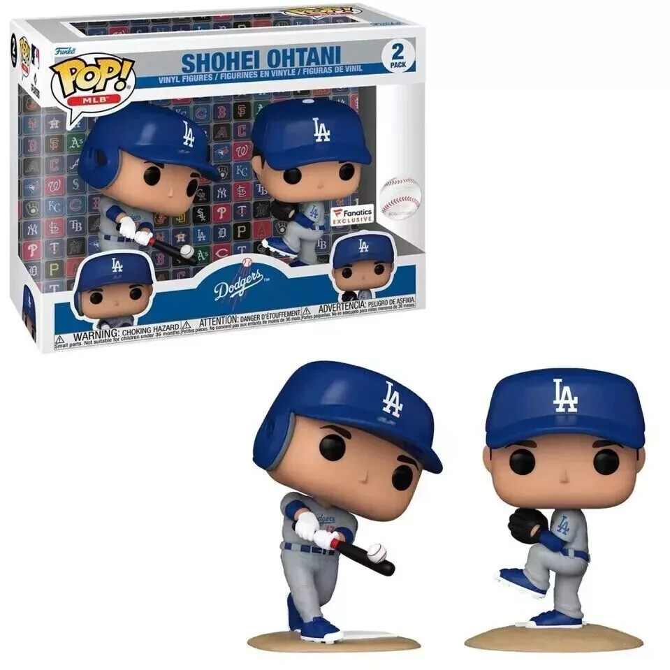 Funko Pop! Shohei Ohtani Dodgers セット Shohei Ohtani Los Angeles Dodgers Funko Fanatics Exclusive