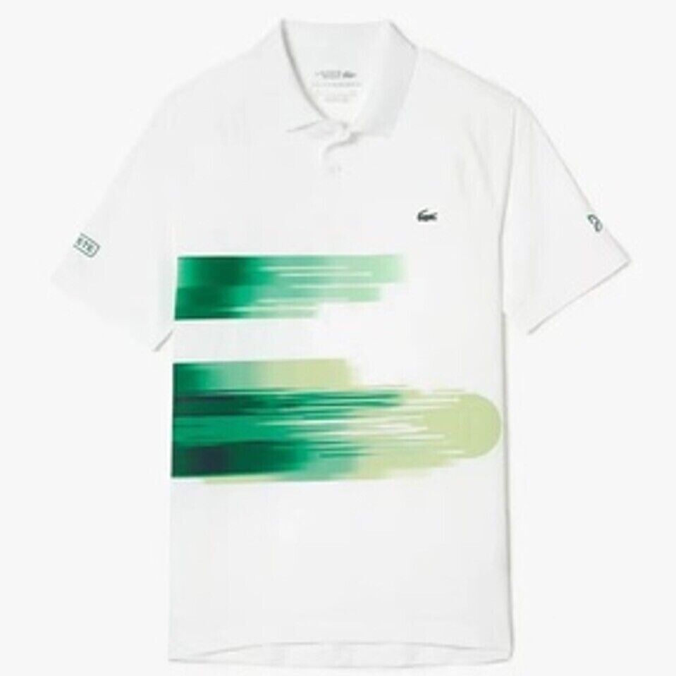 LACOSTE NOVAK DJOKOVIC テニス ポロシャツ Metro Fusion - Lacoste Tennis x Novak Djokovic Men's Printed