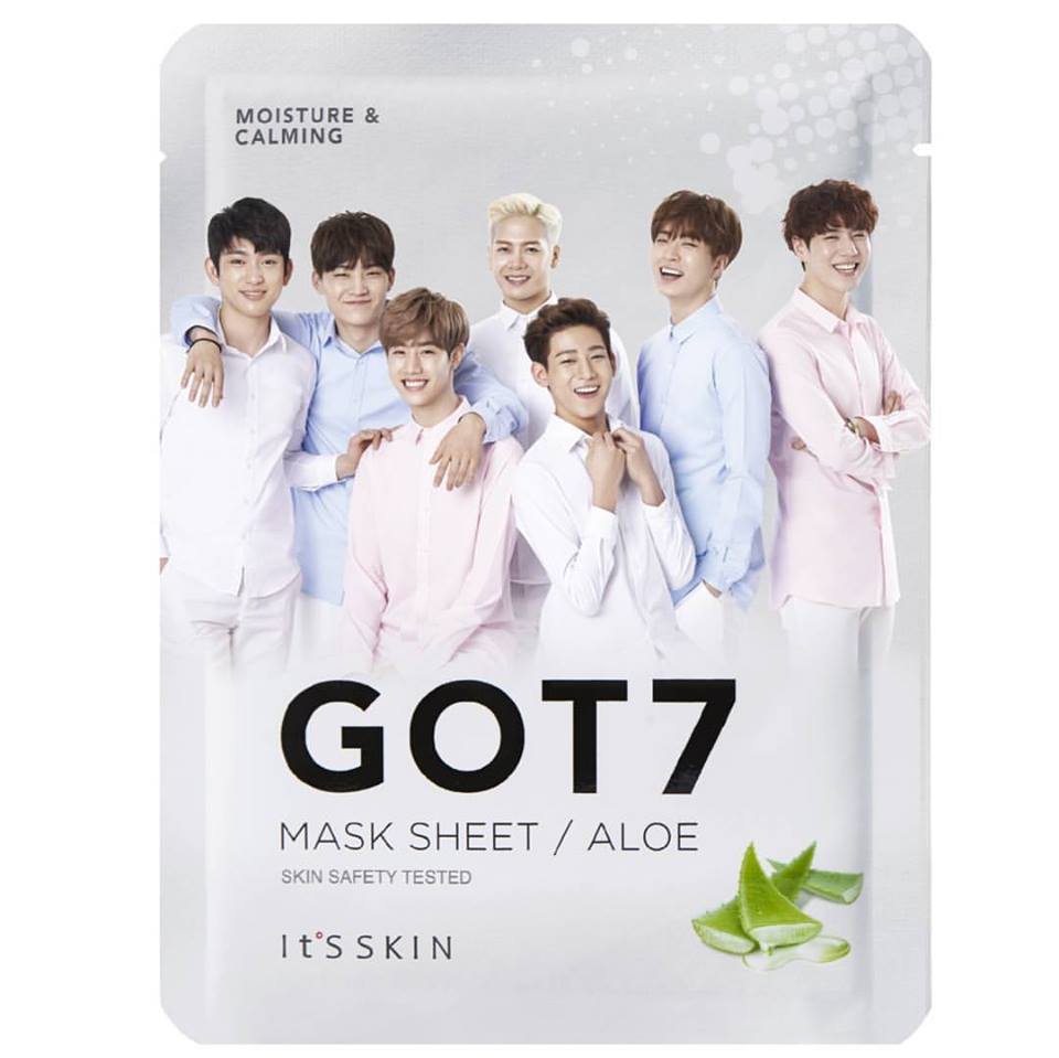 Download 10 X Got7 It S Skin Sheet Mask Kpop Merchandise PSD Mockup Templates