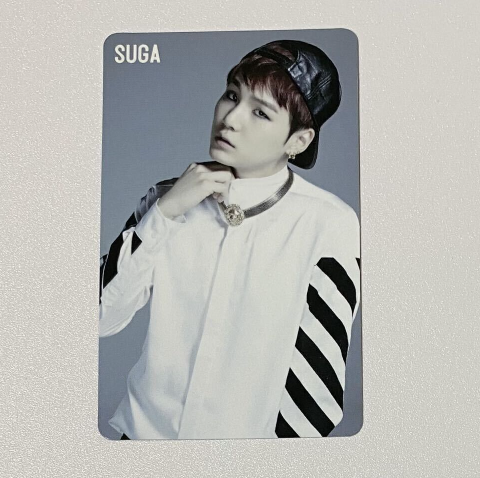 BTS SUGA D-DAY in JAPAN トレカ BTS AGUST D SUGA D-DAY JPFC JAPAN Lucky draw Official HEART