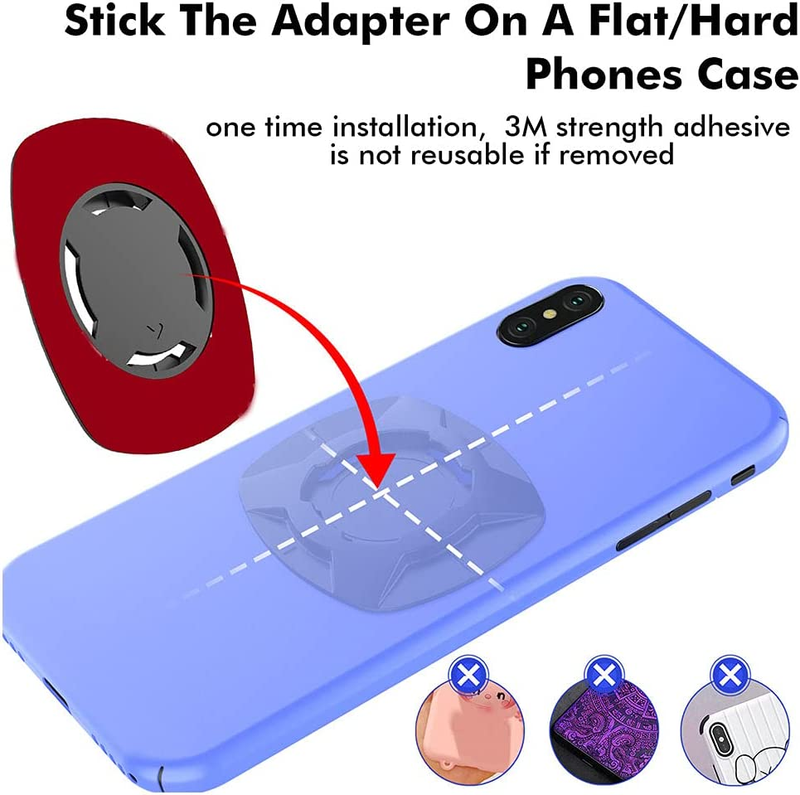 Motorcycle Handlebar Mount, Fork Stem Mount, Bike Phone Mount, Phone Case Mount