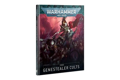 WARHAMMER 40K 40,000 CODEX GENESTEALER CULTS FACTORY SEALED NEW MISSING BAR CODE