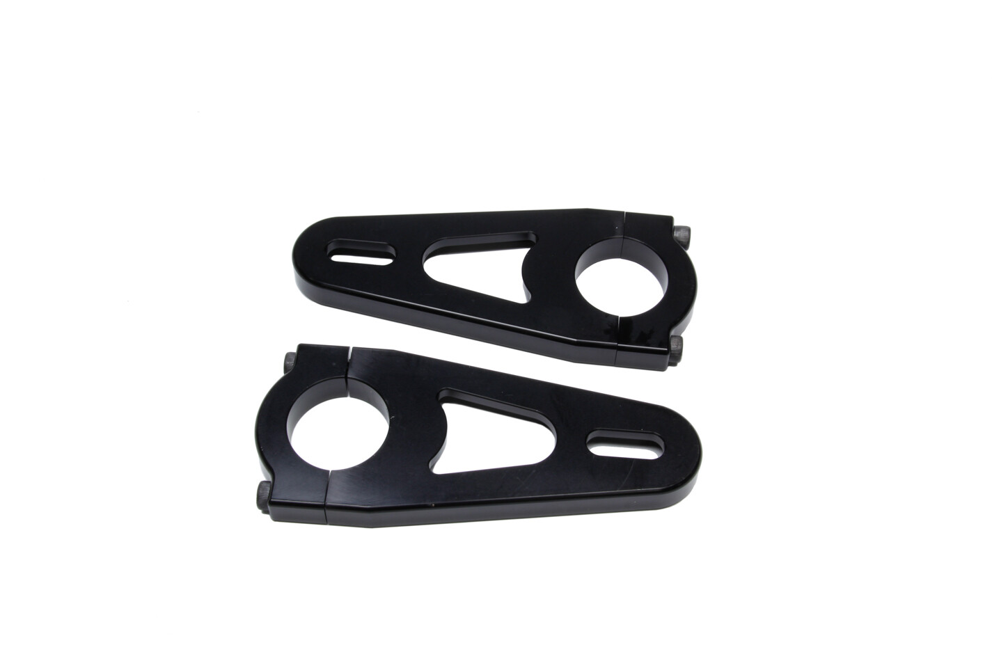 Triple X Tail Tank Clamps for Sprint Car Black Triple X Tail Tank Clamps for Sprint Car Black