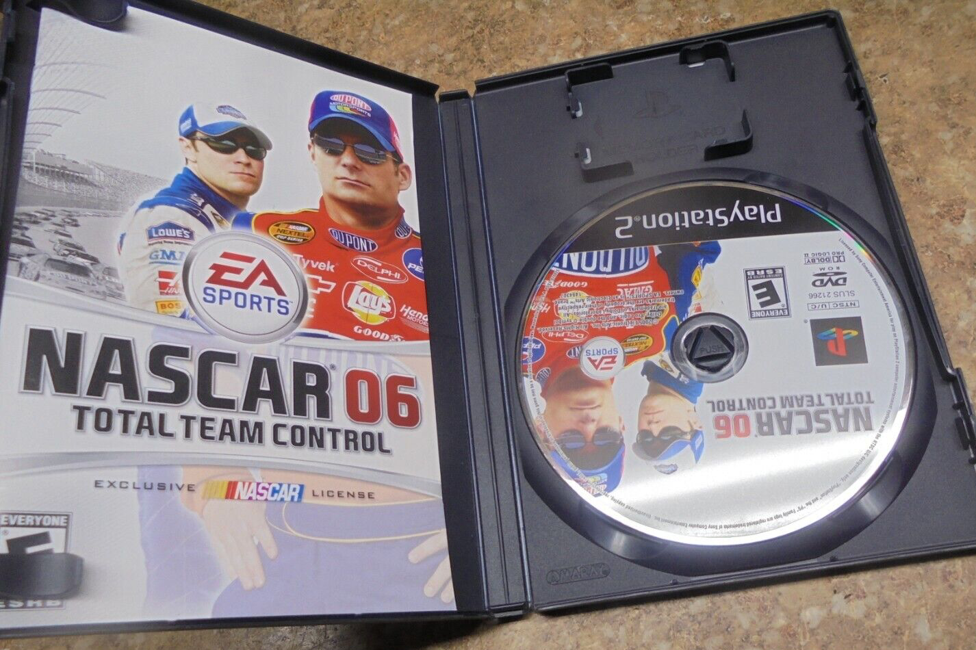Nascar 06 2006 Game Sony Ps2 Playstation 2 Case And Manual