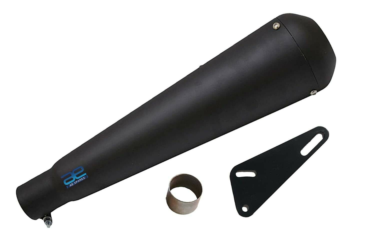 Silencer Glass Wool Megaphone Clamp + Bush for Royal Enfield Bullet Thunderbird