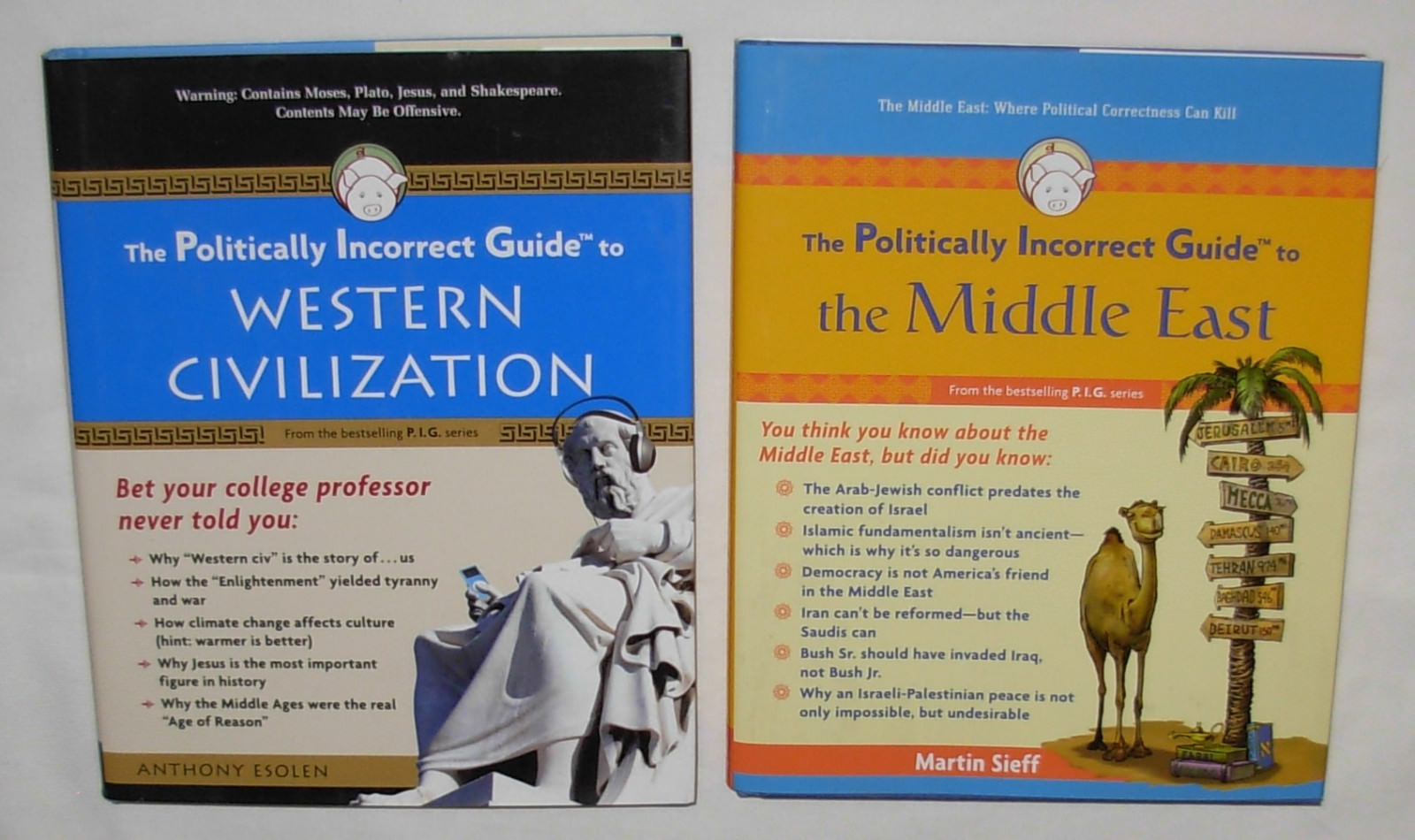 New Lot Politically Incorrect Guide to Western Civilization / to the Middle East