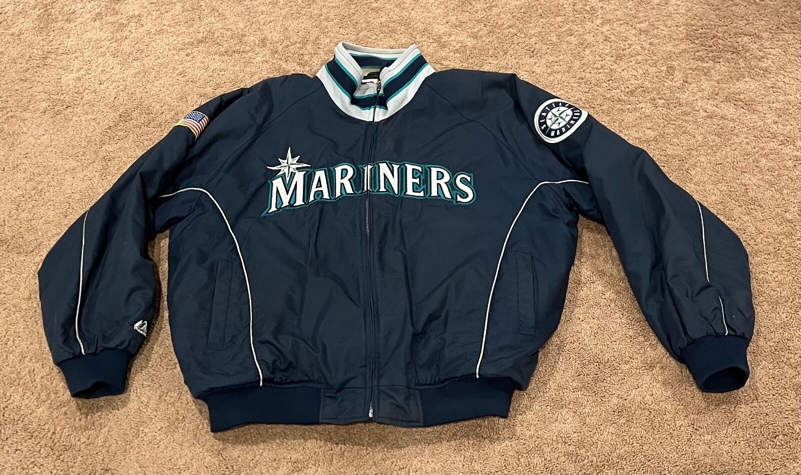 Seattle Mariners Majestic ジャケット M $_57.JPG?set_id=880000500F