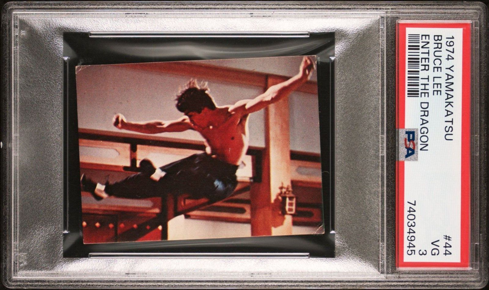 64 ブルースリー 2024 Keepsake Edition Bruce Lee BLUE parallel card #3 44/100