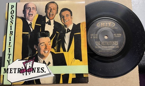 MetroTones 1991 WHITE DOO WOP 45 Possibility / Slow Down
