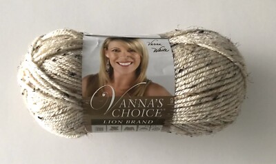 Lion Brand Yarn - Vanna's Choice - Oatmeal - 170 yds / 3 oz - Acrylic / Rayon