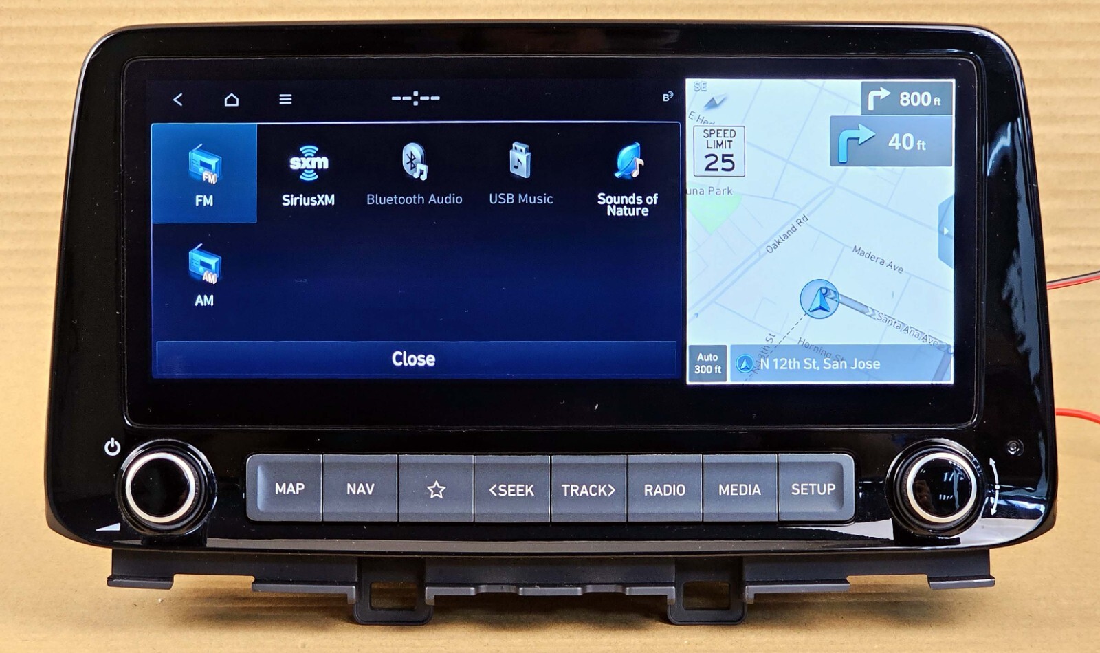 『kona☆』 20-23 Hyundai Kona OEM GSP navigation infotainment head Unit