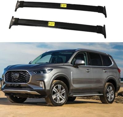 2Pcs Roof Rail Rack Cross Bars Crossbars Fits For Maxus D90 LDV D90 2017-2024