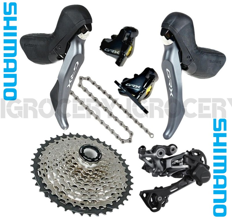 Shimano GRX RX810 NOT DI2 kit 4pcs Groupset 1x11speed New