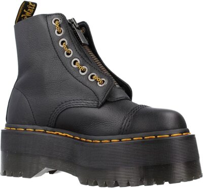 Pre-owned Dr. Martens Sinclair Max Boots Black Pisa