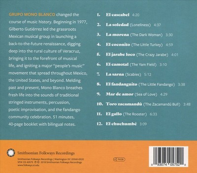 GRUPO MONO BLANCO FANDANGO! NEW CD