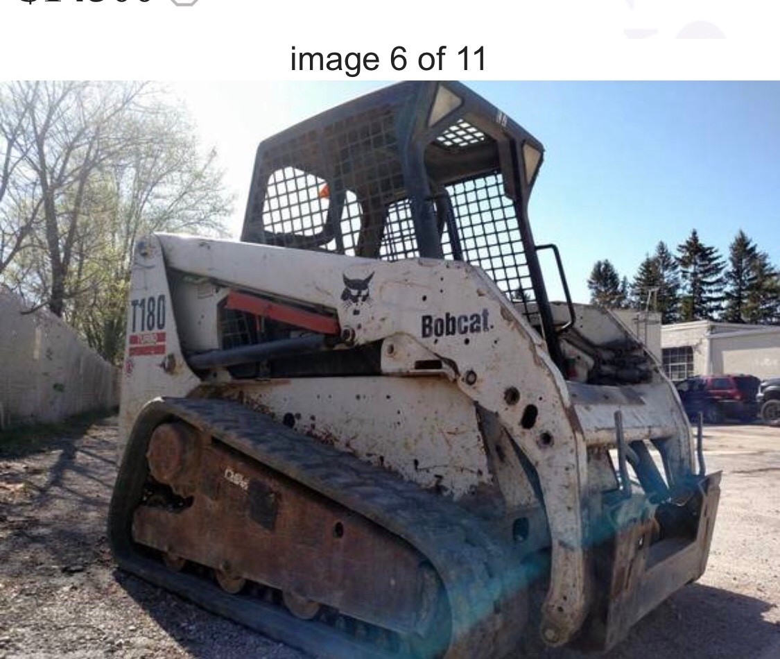 2005 Bobcat T180 Skid Steer with bucket