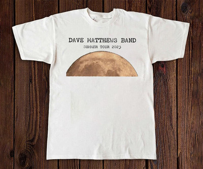 Dave Matthews Band Summer Tour Cotton White All Size Unisex Shirt DI335