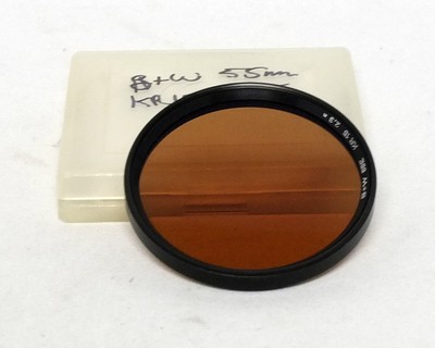 B+W 55mm 55 mm KR15 Warming Filter 85 Used Schneider Kreuznach