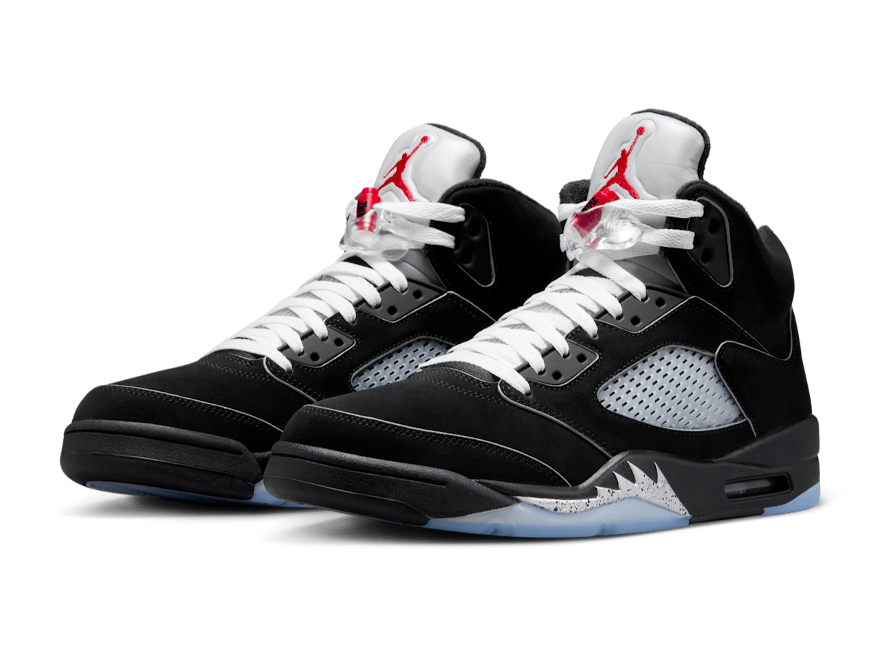 シューズ(男性用) Nike Air Jordan 5 Retro OG Reimagined Air Jordan 5 Retro OG Black Metallic Reimagined Mens & GS